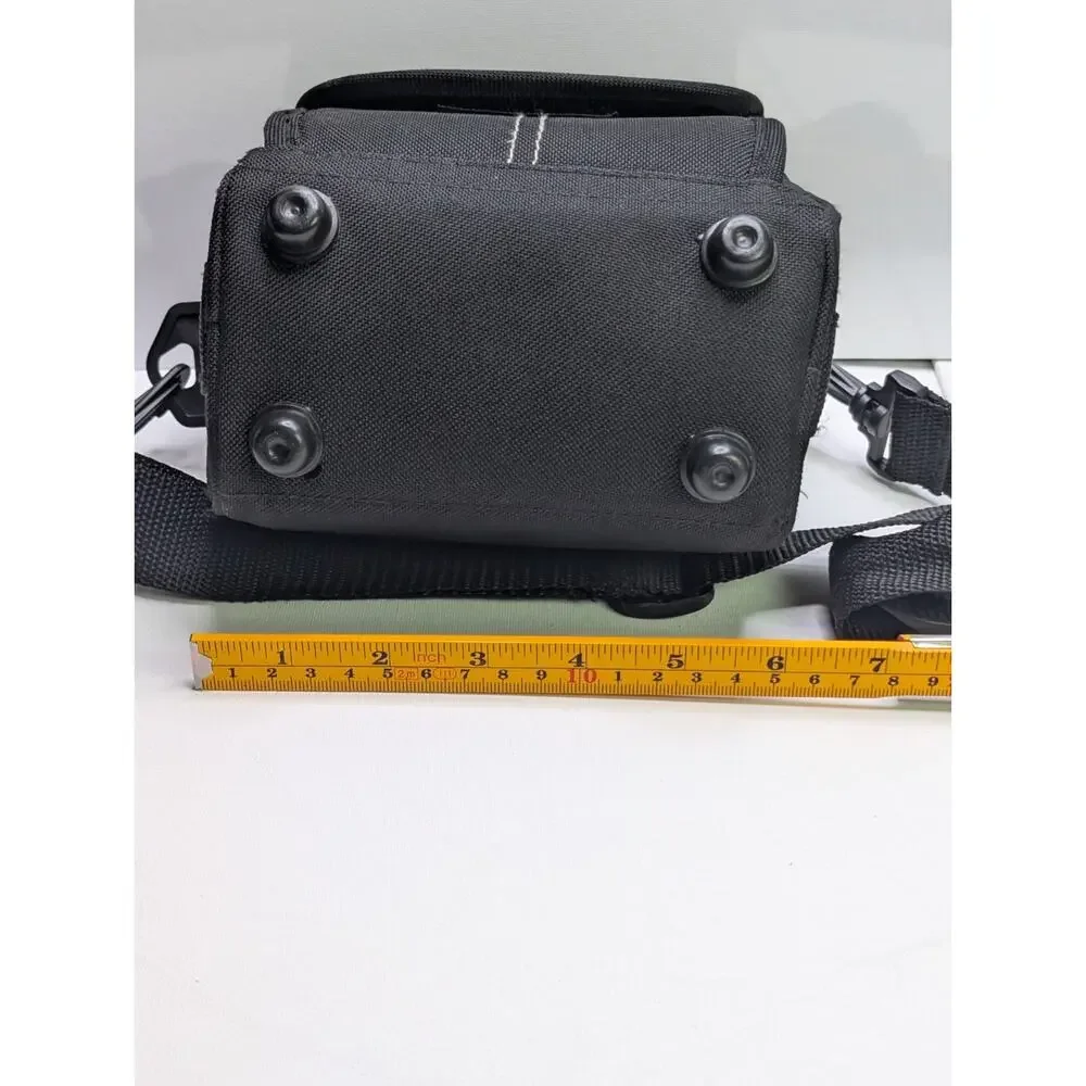 Courier Camera Bag Padded Shoulder Case BlackAdjustable Divider Strap Compact